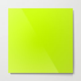 Net Color - Electric lime (Color Code #CCFF00) Metal Print | Boundary, Both, Brain, Brand, Netcolor, Borrow, Box, Minimalist, Bottle, Bread 