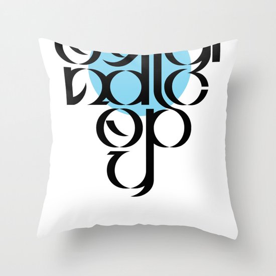 Original Copy Throw Pillow