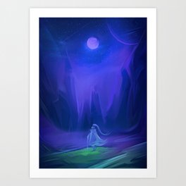 Moonlight Art Print