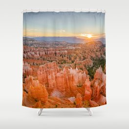 Bryce Canyon Sunrise Utah National Park Southwest USA Landscape Shower Curtain