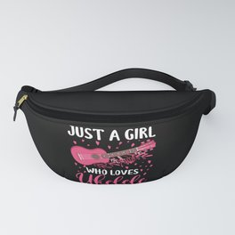 Just A Girl Who Loves Ukelele Player Guitar String Fanny Pack