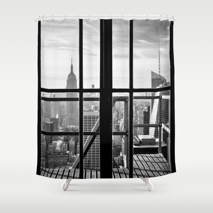 Window to the World Shower Curtain