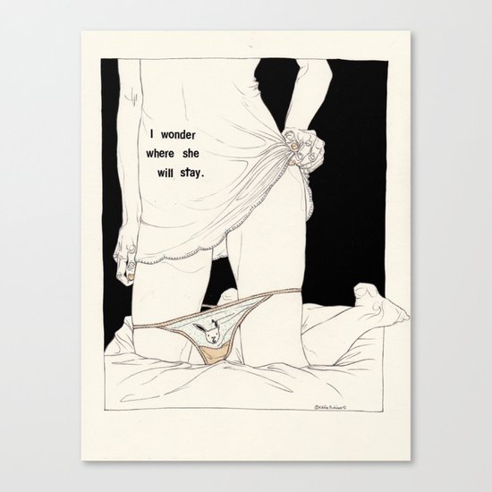 Little Runaway Canvas Print