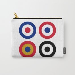 Colourful Mod Targets Carry-All Pouch