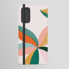 Retro Tropical Android Wallet Case