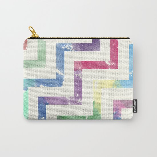 Colorful Geometric VI Carry-All Pouch