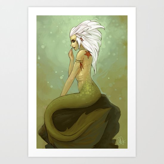 Mermaid Art Print