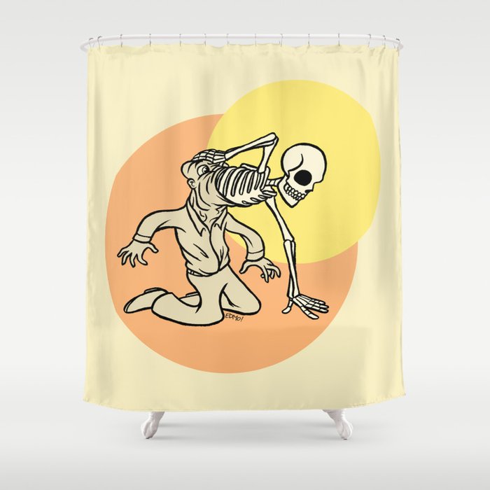 Out for the Evening Shower Curtain