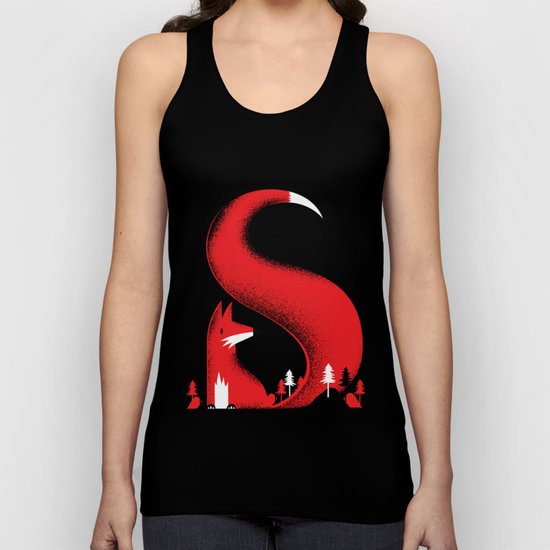 S like fox Unisex Tank Top