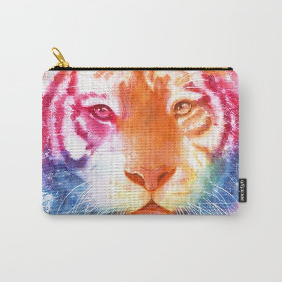 Rainbow stripes Carry-All Pouch