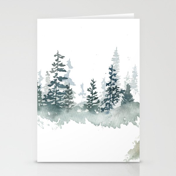 a walk through the woods Stationery Cards