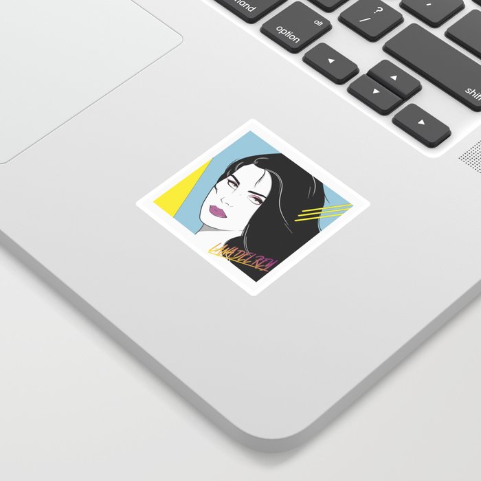 Patrick Nagel Lana Sticker By Jwc0 Society6