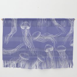 Veri Peri Periwinkle Jellyfish Wall Hanging
