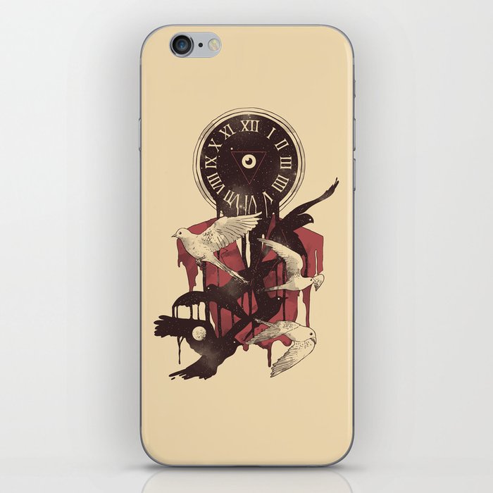 Existence in Time and Space iPhone Skin