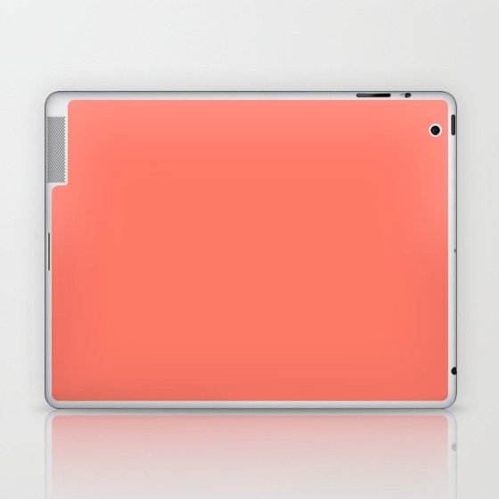 Ecstatic Orange Laptop & iPad Skin