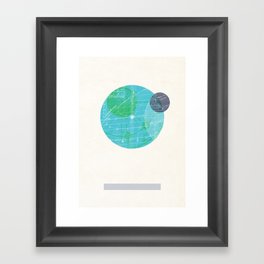 Earth I Framed Art Print