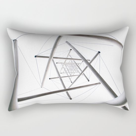 Infinite Geometry Rectangular Pillow