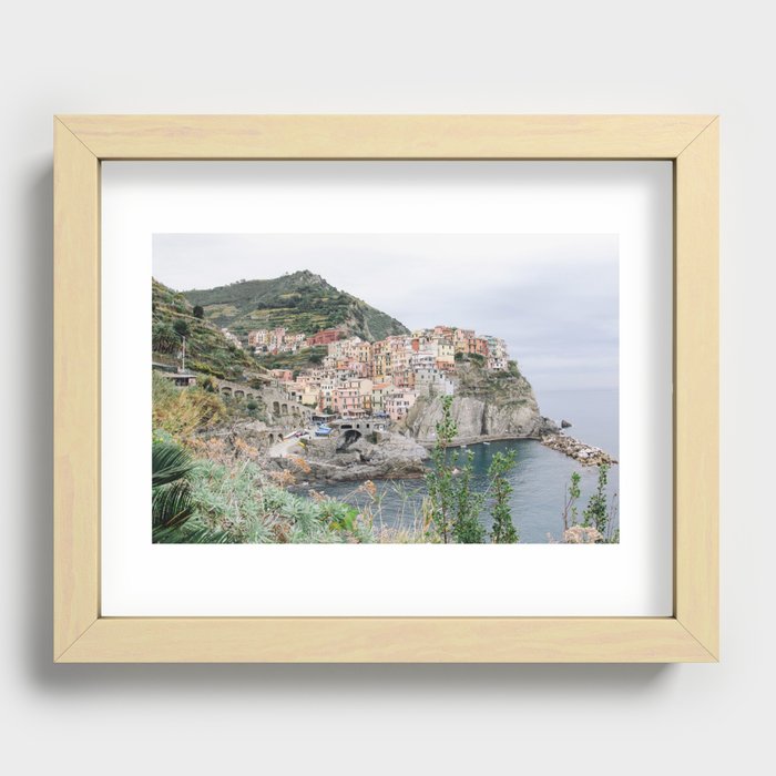 Manarola, Cinque Terre, Italy Recessed Framed Print