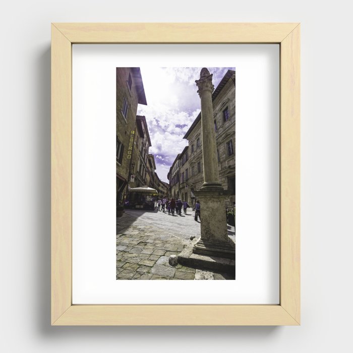 Montepulciano, Tuscany Recessed Framed Print