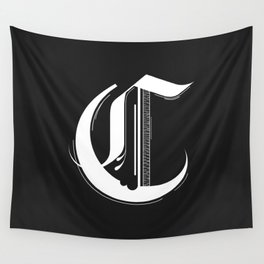 Letter C Wall Tapestry