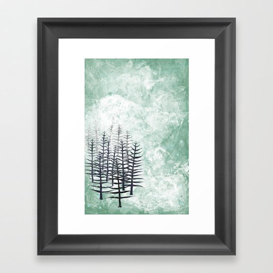January Framed Art Print