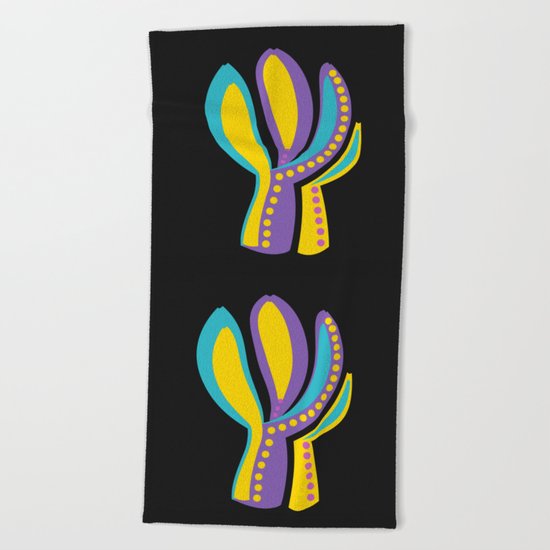 Fantasia's tree Beach Towel