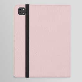 POTPOURRI pink solid color. Soft pastel plain pattern  iPad Folio Case