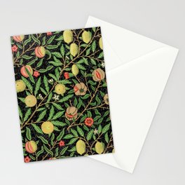 William Morris's Fruit pattern (1862) wallpaper. Famous pattern Stationery Card