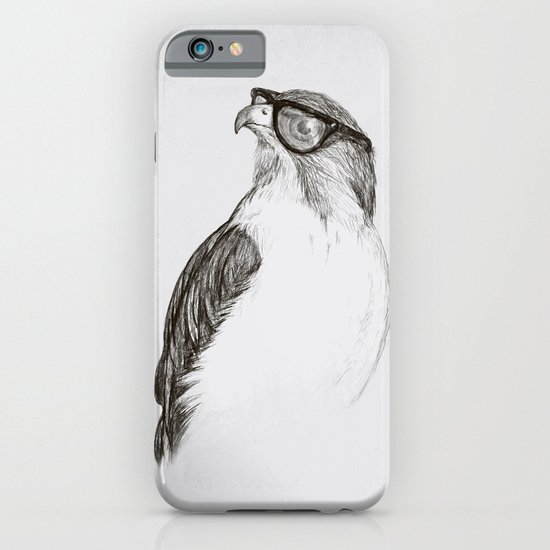 Hawk with Poor Eyesight iPhone & iPod Case