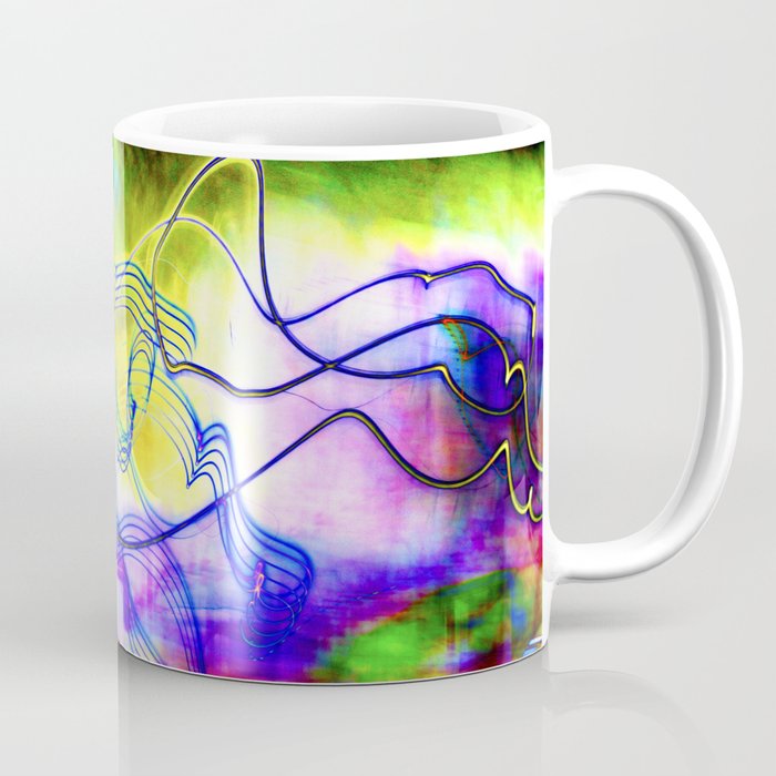 SYNESTHESIA Light Painting Experiment 117 Coffee Mug