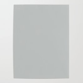 Gunmetal Gray Poster