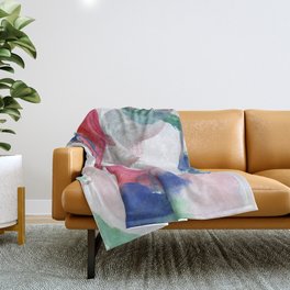 abstract candyclouds N.o 8 Throw Blanket