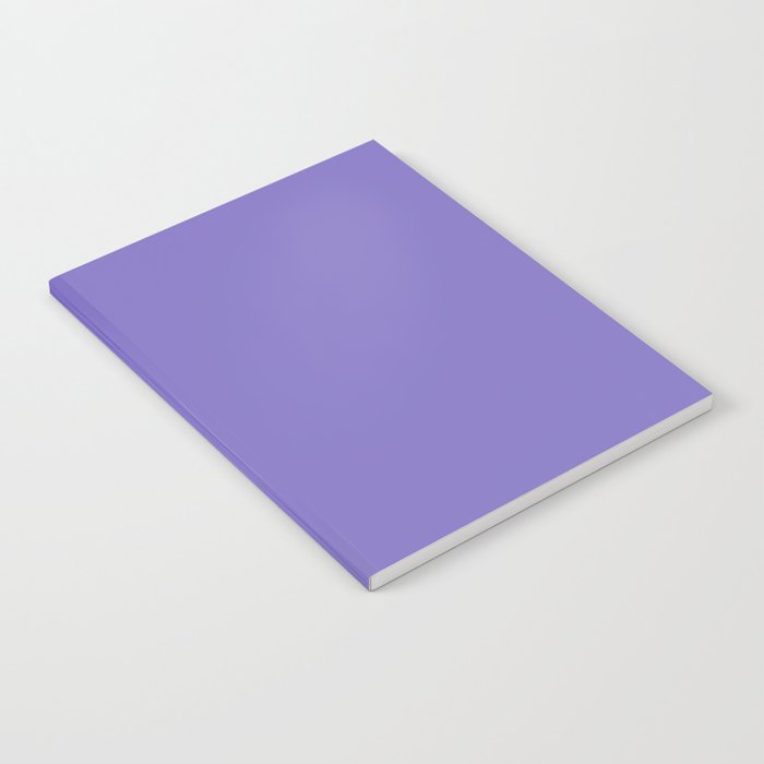 Blue Bell Purple Notebook