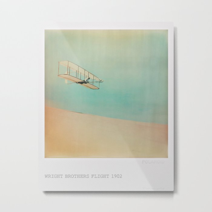 Wright Brothers Flight 1902 Metal Print