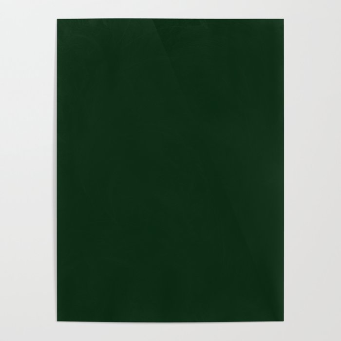 Simply Pine Green Poster