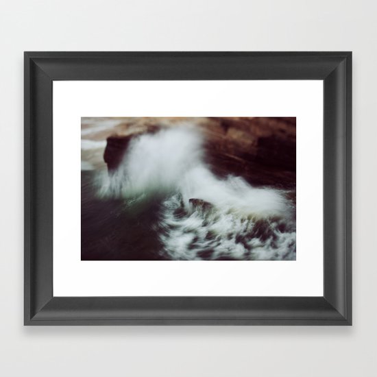 Guadalupe Wave Framed Art Print