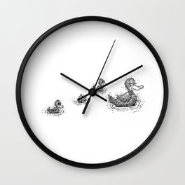 Deviant Duckling Wall Clock