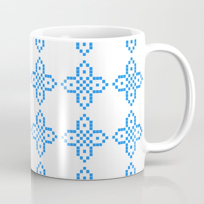 New Optical Pattern 122  pixel art Coffee Mug