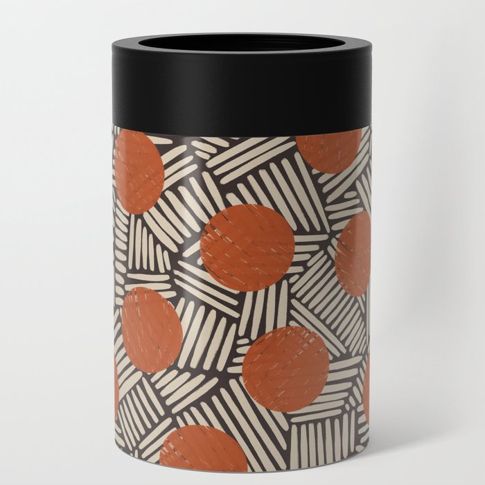 Neutral Abstract Pattern #1 Can Cooler