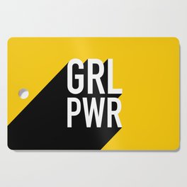 GRL PWR - Girl Power Cutting Board