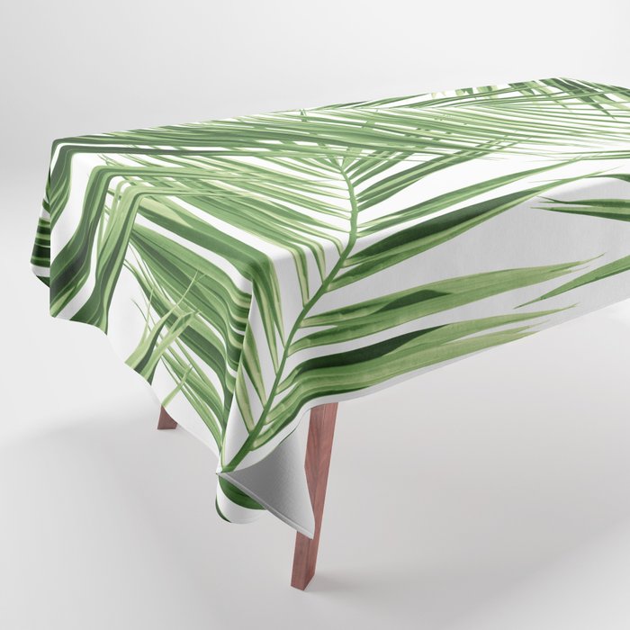 Palm Leaves Pattern Dream #1 #tropical #wall #decor #art #society6 Tablecloth