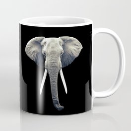 Elephant Portrait Coffee Mug
