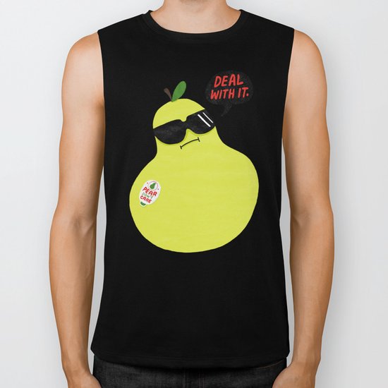 Pear Don't Care Biker Tank