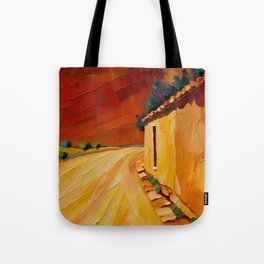 Adobe House - southwestern desert art and decor Tote Bag
