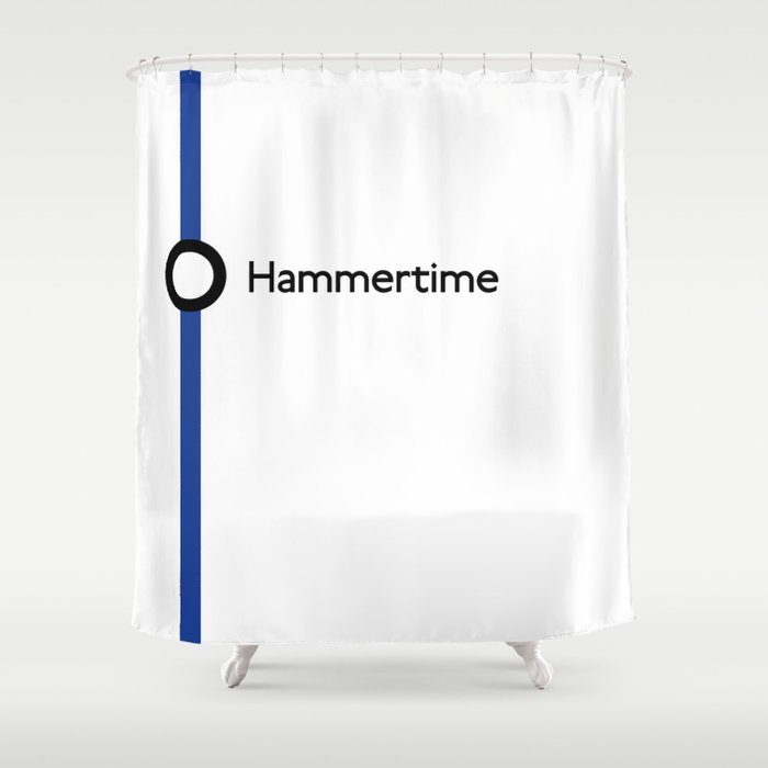 Hammertime Shower Curtain
