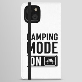 Camping Mode on iPhone Wallet Case