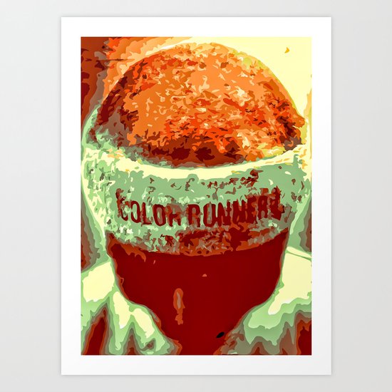 COLOR RUNNER II Art Print