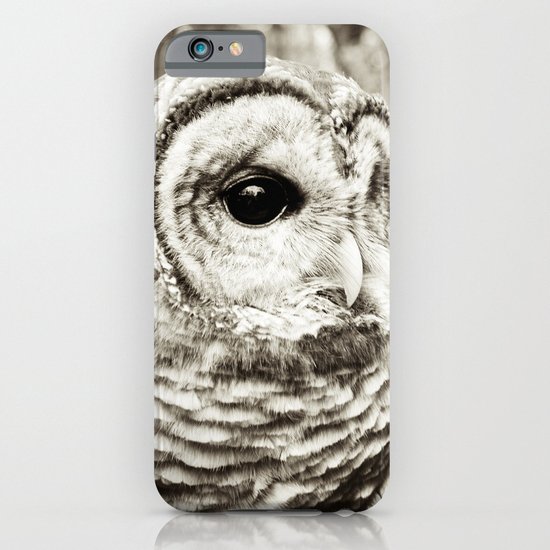 Wise Old Owl iPhone & iPod Case
