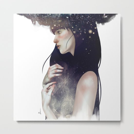 Crown of Stars Metal Print