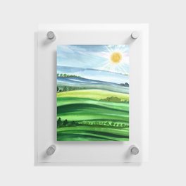Colorful Landscape 3 Floating Acrylic Print